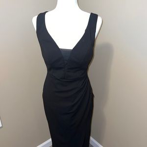 NWT Windsor Black Crepe Dress